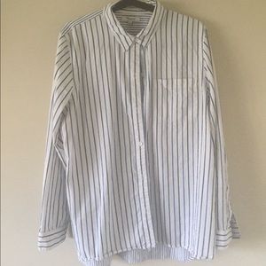Striped Madewell Button down